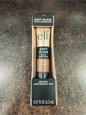 ELF Soft Glam Satin Concealer - Medium Brown